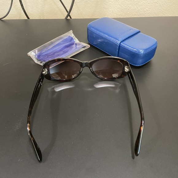 Emporio Armani Eyeglass Frames ‎ Tortoise EA 578-S Made In Italy 140 mm W/Case - Picture 4 of 8